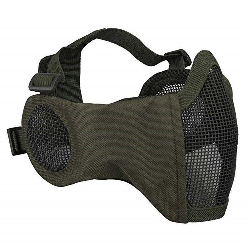 Breathable steel wire tactical mask