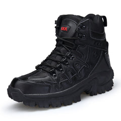 Military Boots Camouflage Non-Slip Combat Tactical Boots Male Breathable Outdoor Climbing Wear-Resisting Mens Shoes