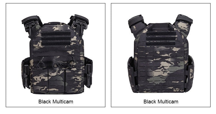 Nylon 1000D Laser Cutting Buckle Quick Take Off Tactical Vest