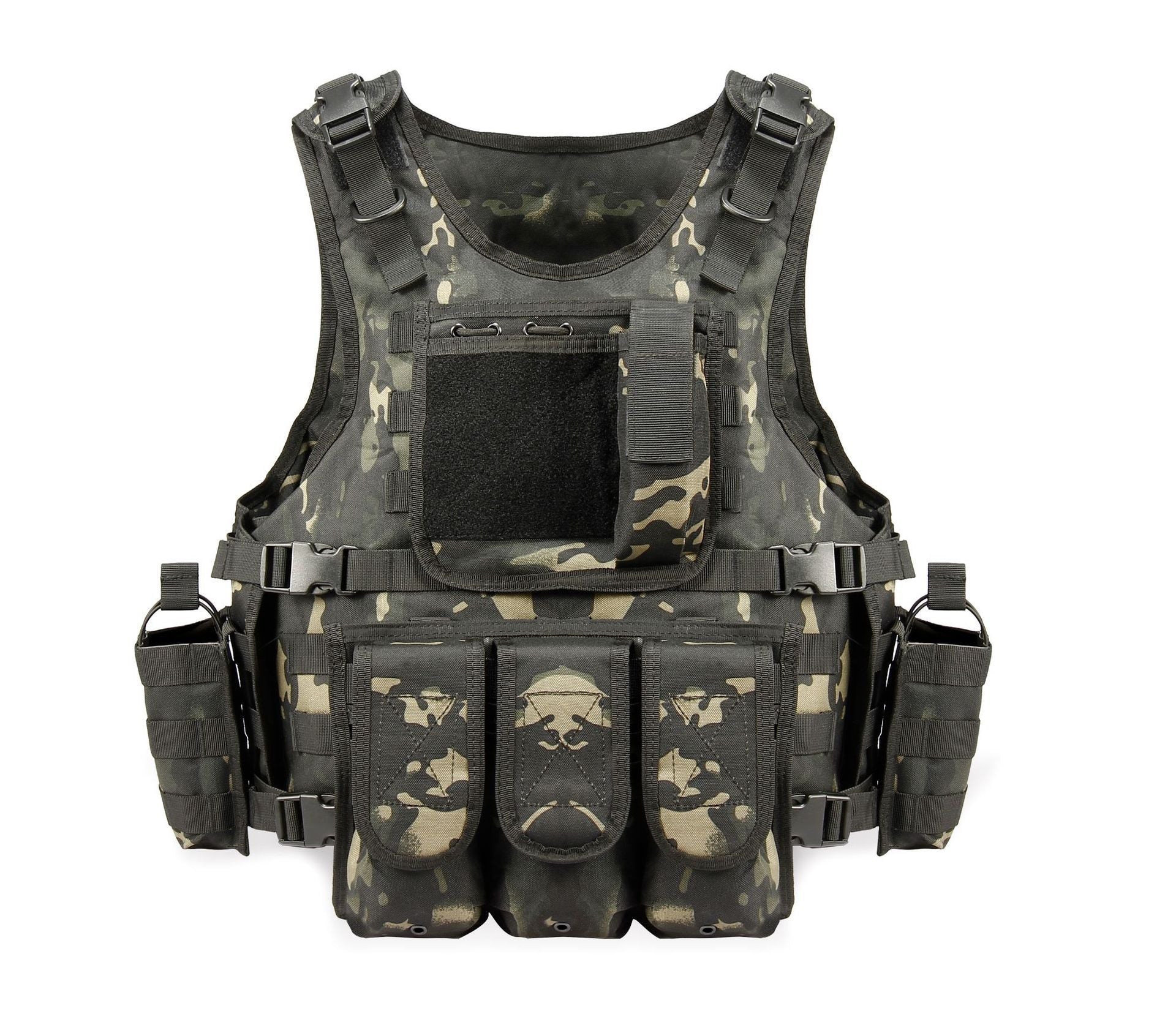 Tactical army fan camouflage training vest