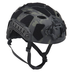 Tactical FAST Camouflage Helmet With Headset